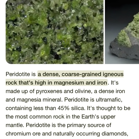 Natural Rare Olive Green Olivine Crystal Specimen – Collector Mineral 32x23x20mm - Picture 9 of 9